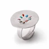 Anillo Nidia Plata*Maka Dama Outlet