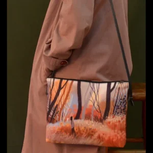 Bolso de Autor Tela Reciclada Campo Rosso*Diseño de Autor Hot