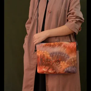 Bolso de Autor Tela Reciclada Campo Rosso*Diseño de Autor Hot