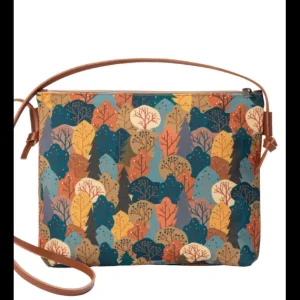 Bolso de Autor Tela Reciclada Bosque Vasco*Diseño de Autor Outlet