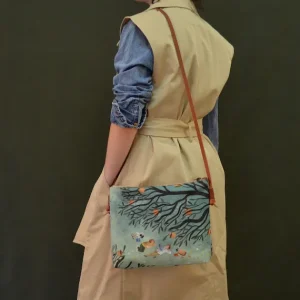 Bolso de Autor Tela Reciclada Sombra*Diseño de Autor New
