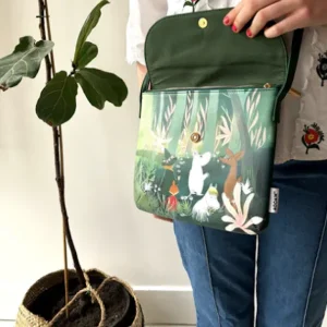 Bolso Mini Tapa Verde Moomin*Disaster Designs Outlet