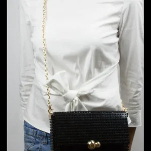 Bolso Pantera Rosa Negro Bag & Block*Bag & Block New