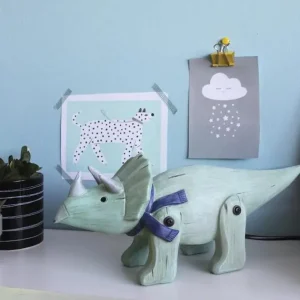 Lámpara Decorativa Dinosaurio Triceratops Tara*Disaster Designs Hot