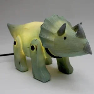 Lámpara Decorativa Dinosaurio Triceratops Tara*Disaster Designs Hot