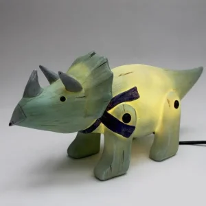 Lámpara Decorativa Dinosaurio Triceratops Tara*Disaster Designs Hot