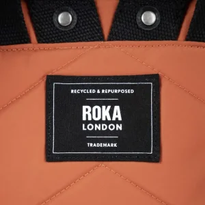 Mochila Bantry B Nylon Reciclado Naranja Rooibos*Roka London Outlet