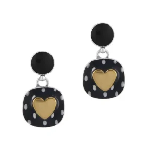 Pendientes Cortos Corazones Kiff Me Taratata*Taratata Bijoux Outlet