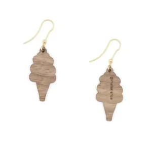 Pendientes Madera Cáncer*Diseño de Autor Outlet