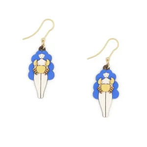 Pendientes Madera Cáncer*Diseño de Autor Outlet